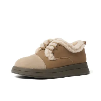 HUANAI Low Top Casual Shoes Women's Khaki