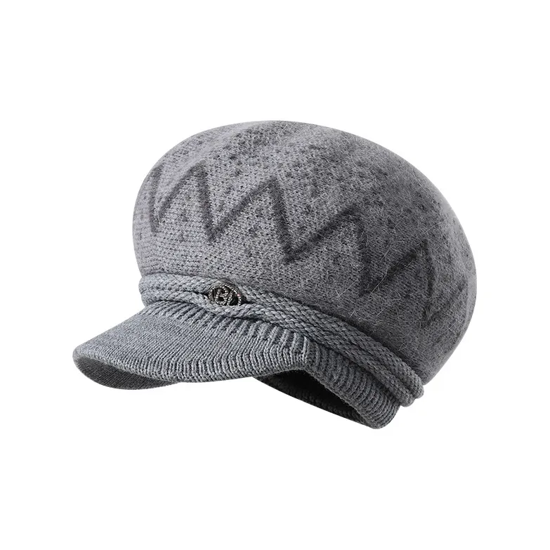 Shizhu Thickened Hats & Caps Women's-3