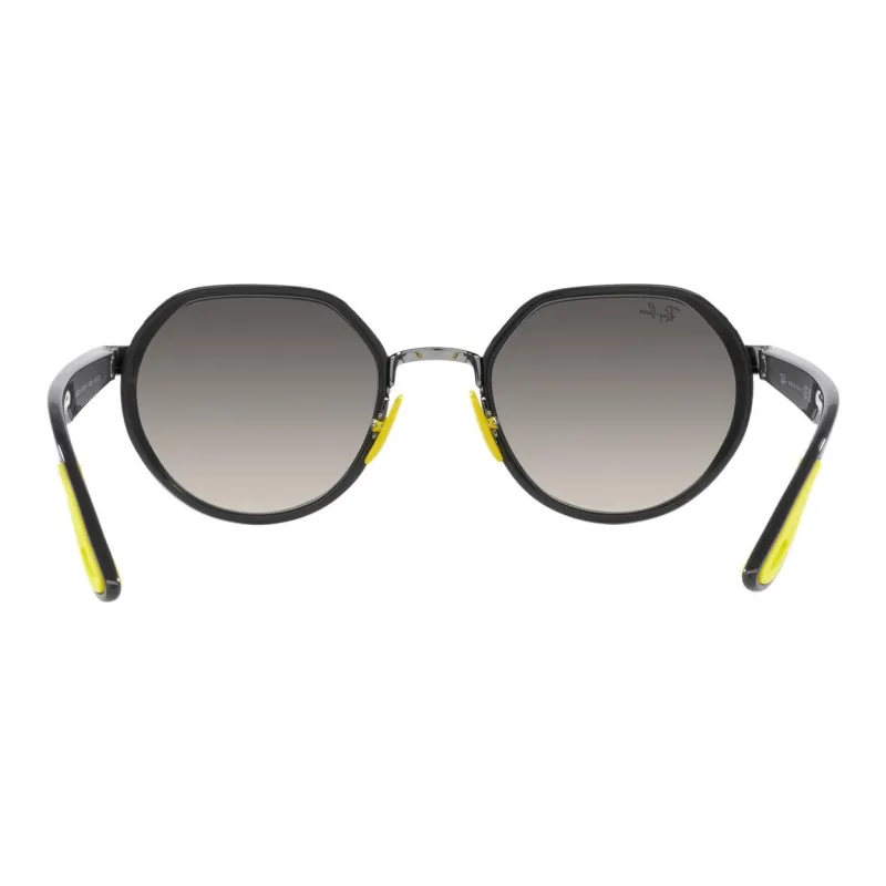 RayBan Metal Round Sunglasses Unisex Silver-3