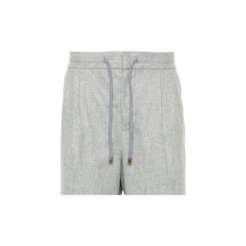 Brunello Cucinelli Drawstring Elastic Waist Pants-5