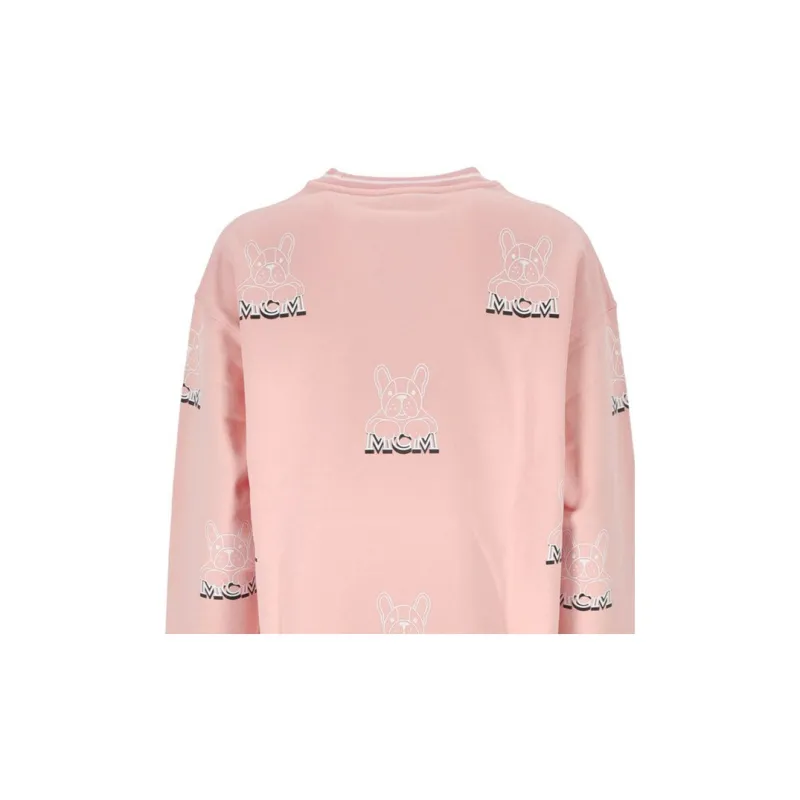 MCM Sweatshirts Women's Pink-4