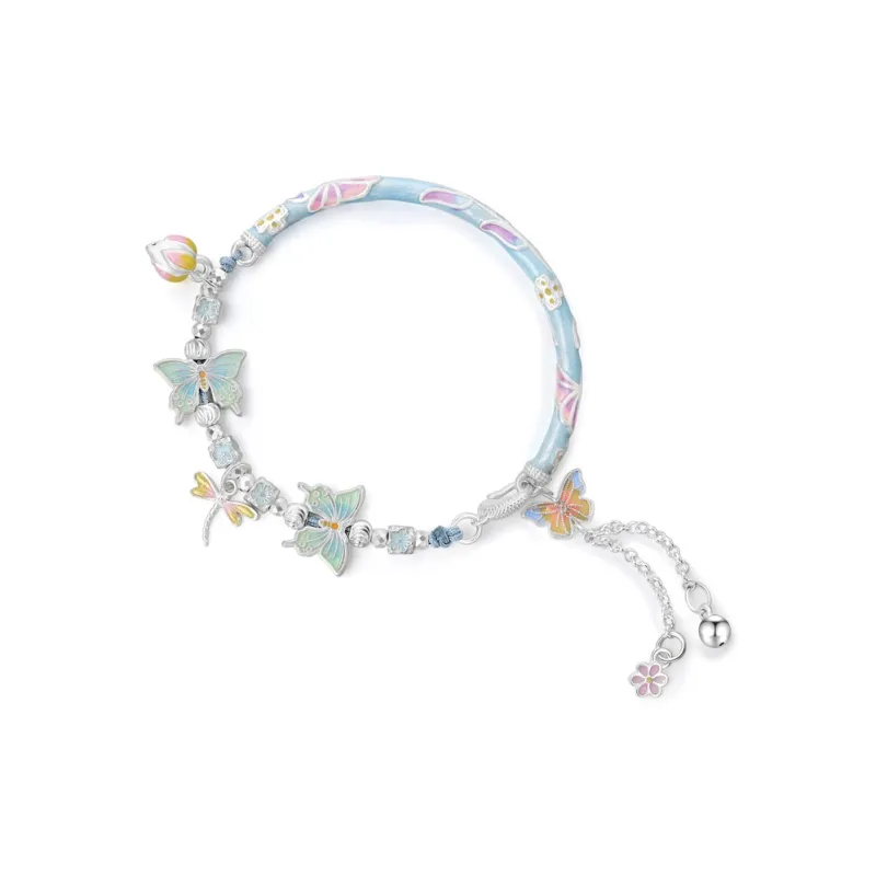 Huaying Sterling Silver Main Body Bangles Women's-0