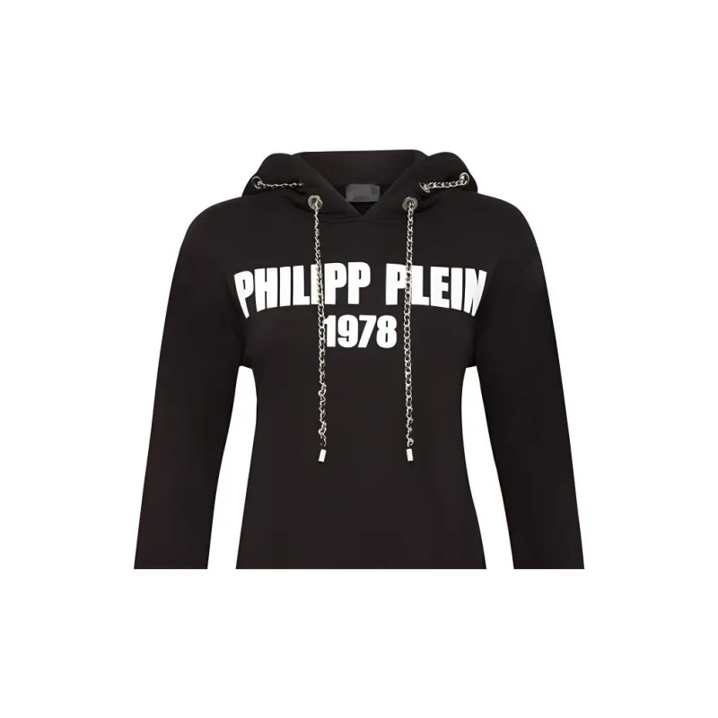 PHILIPP PLEIN Long Sleeved Dresses Women's Black-3