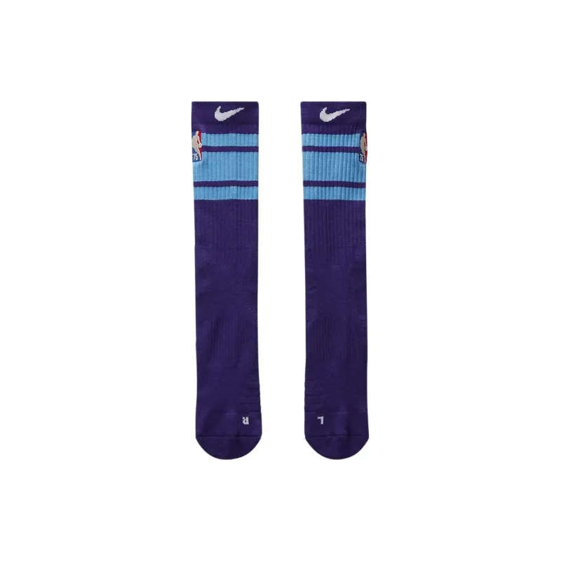 Nike Mid Calf Socks Unisex Purple-1