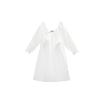 GUKOO Nightgown Women's Jade White