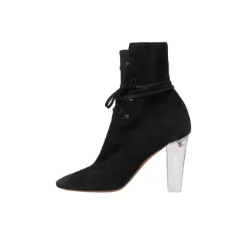 Alaia Ankle Boots 9cm Women's Black