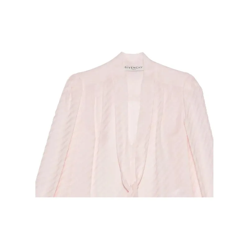 Givenchy Striped Pussybow Blouse-5