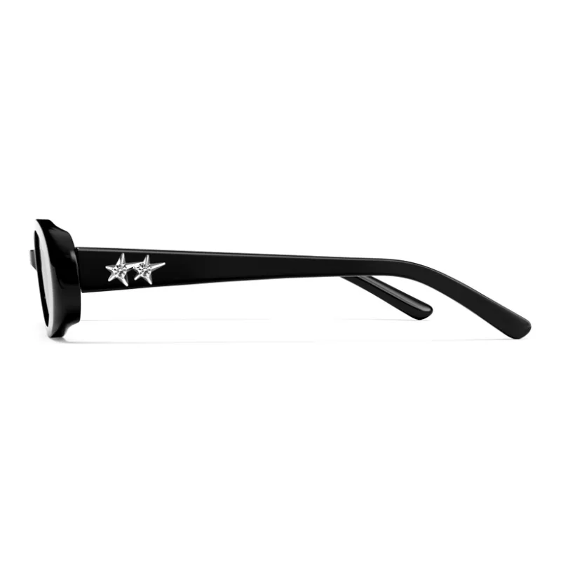 PARZIN Plate Frame Oval Sunglasses Unisex-5