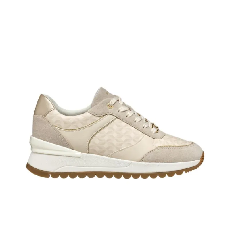 GEOX Desya Low Top Casual Shoes Women's Light Beige-1