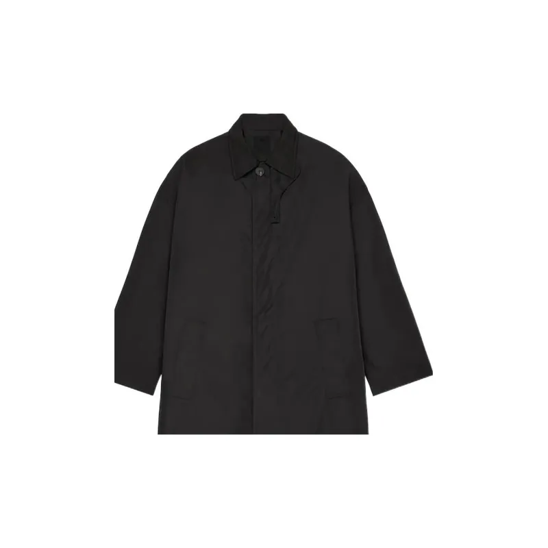 Givenchy Trench Coats Men Black-4
