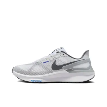 Nike Anti Slip Wear Resistant Low Top Casual Running Shoes Men's Gray White