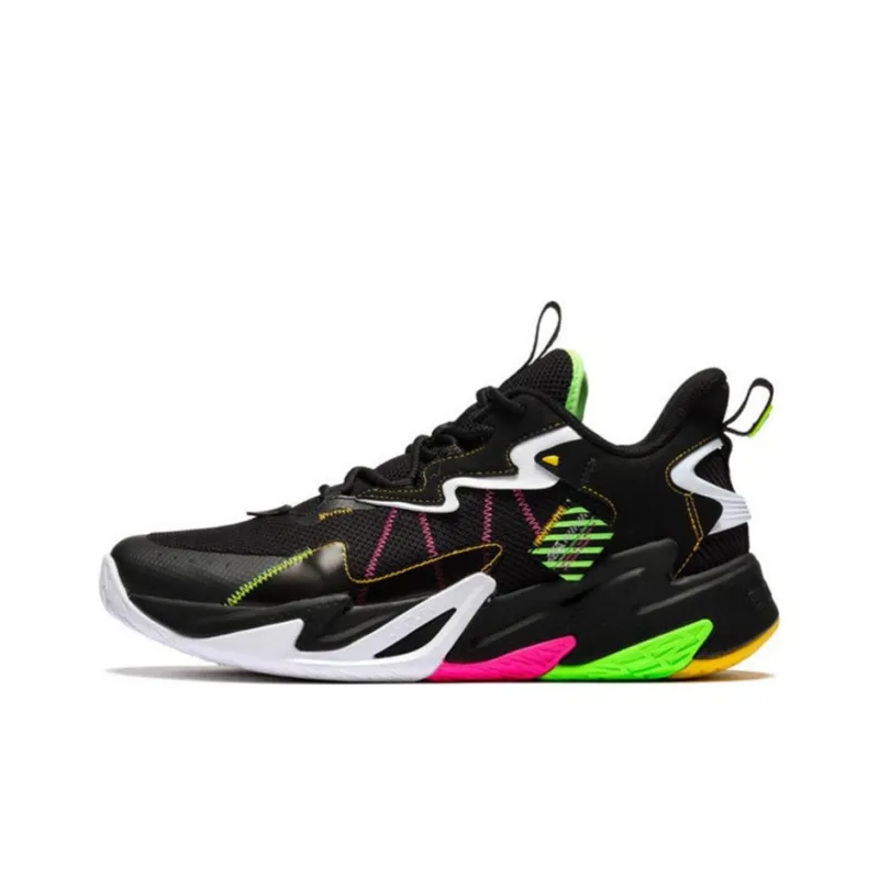 361° Shadow Blade 1 Cushioned Slip-Resistant Breathable Low-Top Basketball Shoes Men's-0