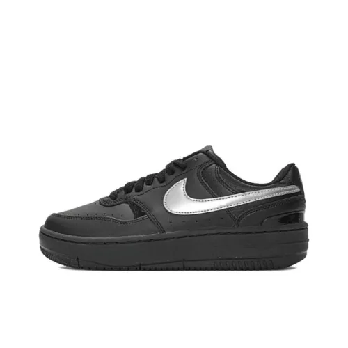 Nike Gamma Force Anti Slip Wear Resistant Low Top Skateboard Shoes Women's Black