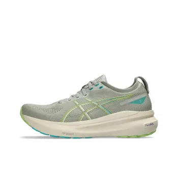 Asics GEL NIMBUS 26 Wear resistant And Lightweight Low Top Running Shoes Men's Gray