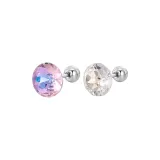 2 Pack-Moon White Stone+Sparkling Light Purple