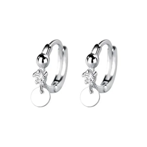 DAN DREAM S925 Silver Earrings Women's