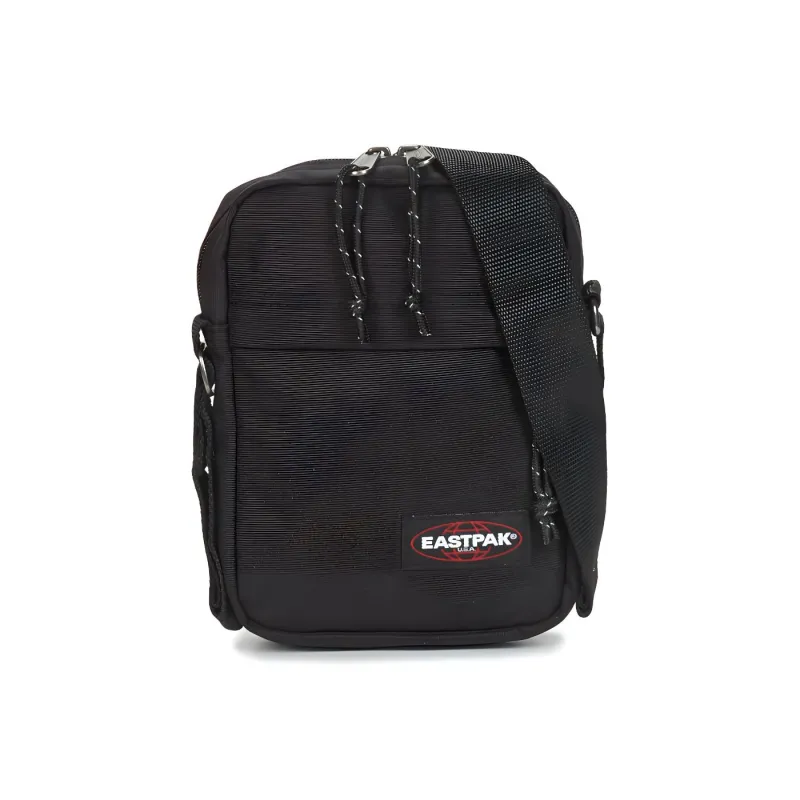 EASTPAK Nylon Messenger Bag, Crossbody Bag, Shoulder Bag Regular Unisex Black-2