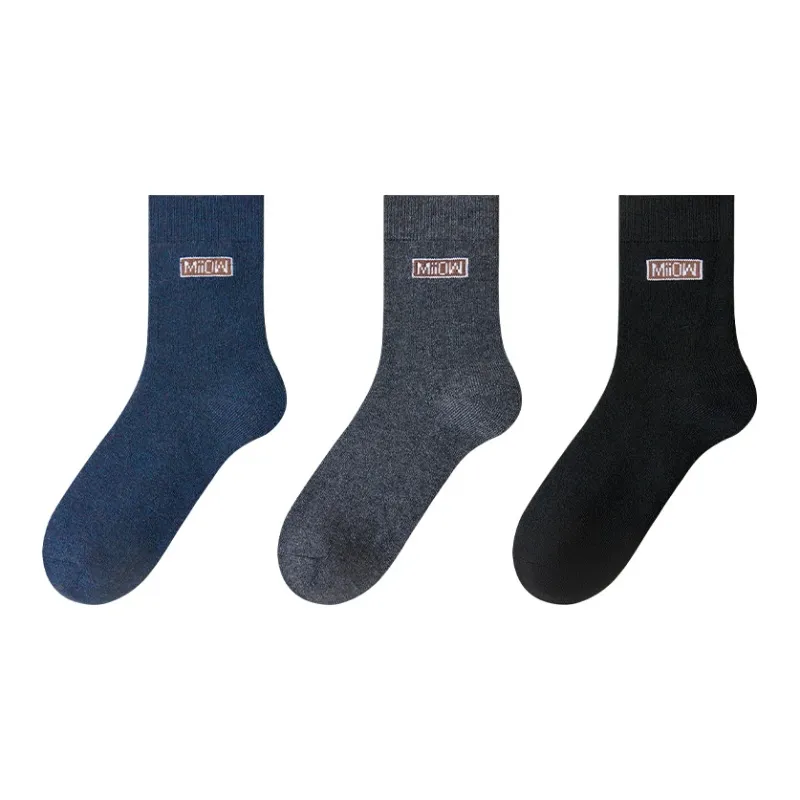 MIIOW Mid Calf Socks Unisex 3 Pack-5