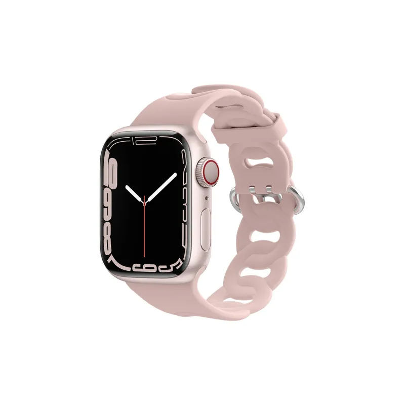 CHRROTA Watch Band Apple Compatibility Silicone Material-4