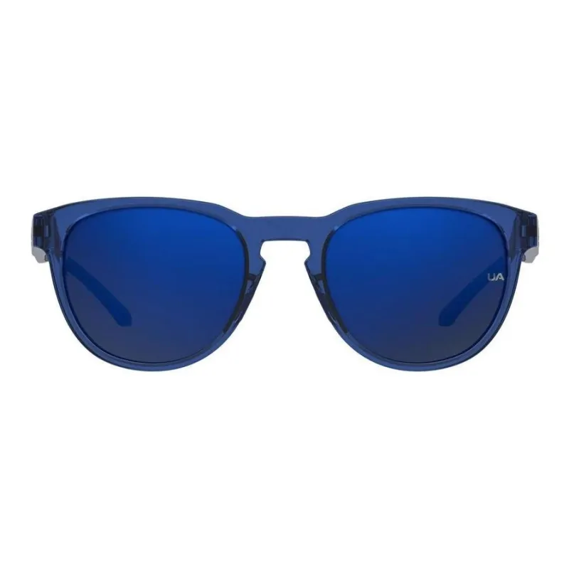 Under Armour Resin Oval Sunglasses Unisex Blue-1