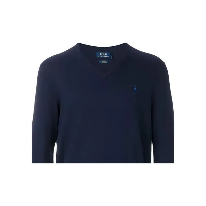 Polo Ralph Lauren Logo Embroidered Knitted Jumper-6