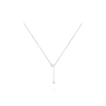 FANFRI Zircon Necklaces Women's Couple Anniversary Gift For Her Confession Box