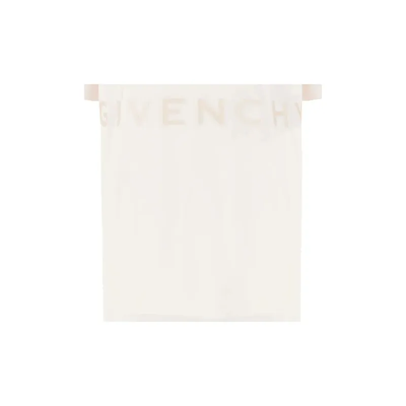 Givenchy Logo Embroidered Crewneck T Shirt-4