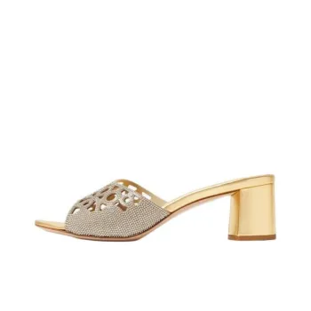 Le Silla Slide Slippers Women's Gold