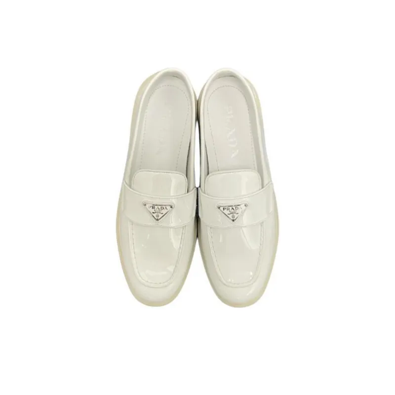 PRADA Loafers Women's White-4