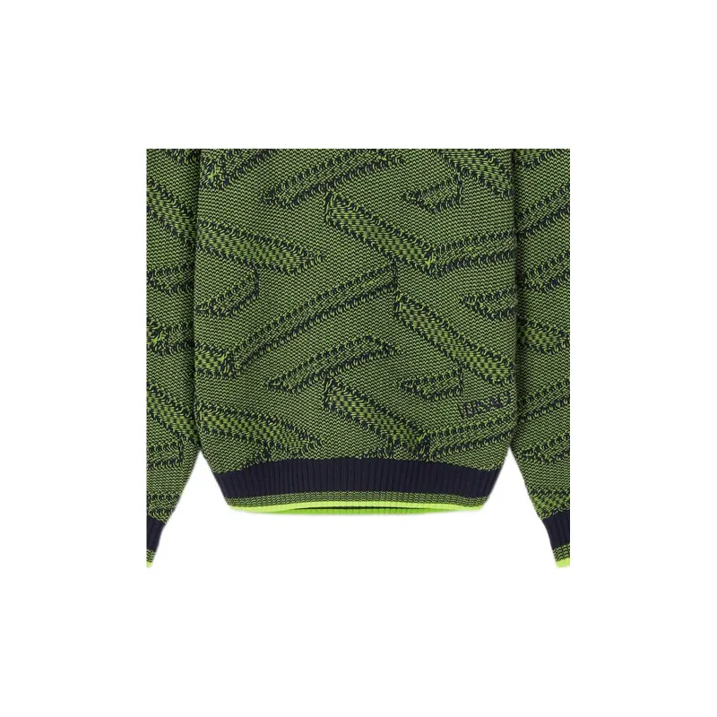 VERSACE Sweaters Men Green-5