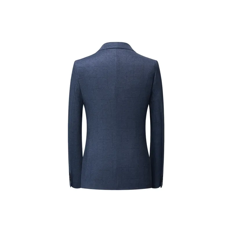 PIERRE CARDIN Business Suit Men's Blue-3
