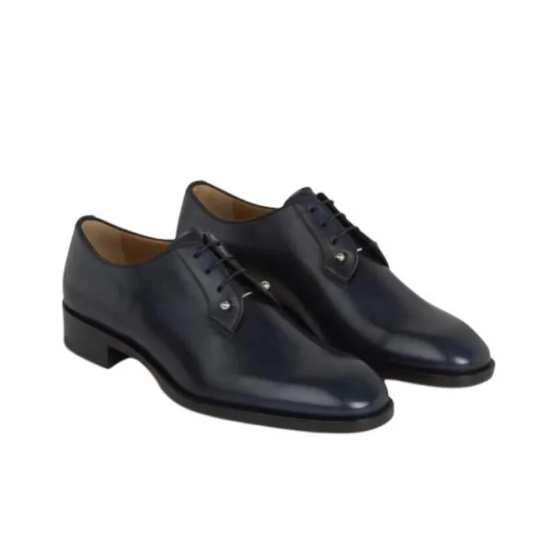CL LUBOTING Dress Shoes Men's Blue-2