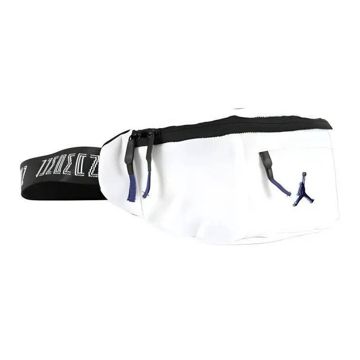 Jordan Polyester Sling Bag, Crossbody Bag, Fanny Pack Regular Unisex White/Purple-1