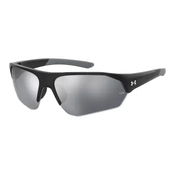 Under Armour Polyamide Irregular Shape Sunglasses Unisex Black