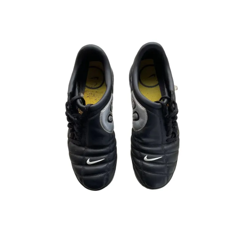 Streetwear X Vintage x Nike Total 90 IIl Anti Slip Wear Resistant Soccer Shoes Men's Black-2