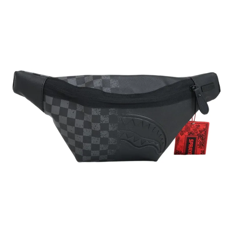 SPRAYGROUND PVC Fanny Pack Regular Unisex Black-1