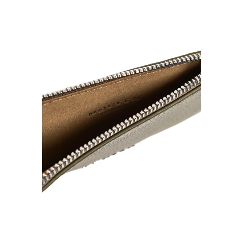 Alexander McQueen Lambskin Card Holder Women's Green-4