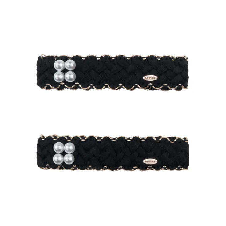 BABYBEI Fabric Hair Clips Women's-0