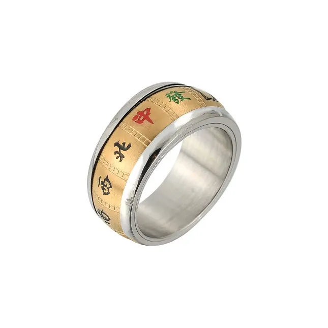 KING OF BLING Titanium Steel Rings Unisex-4