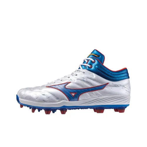 CushionRevo Mizuno Pro Mid Tpu 'White Racer Blue'