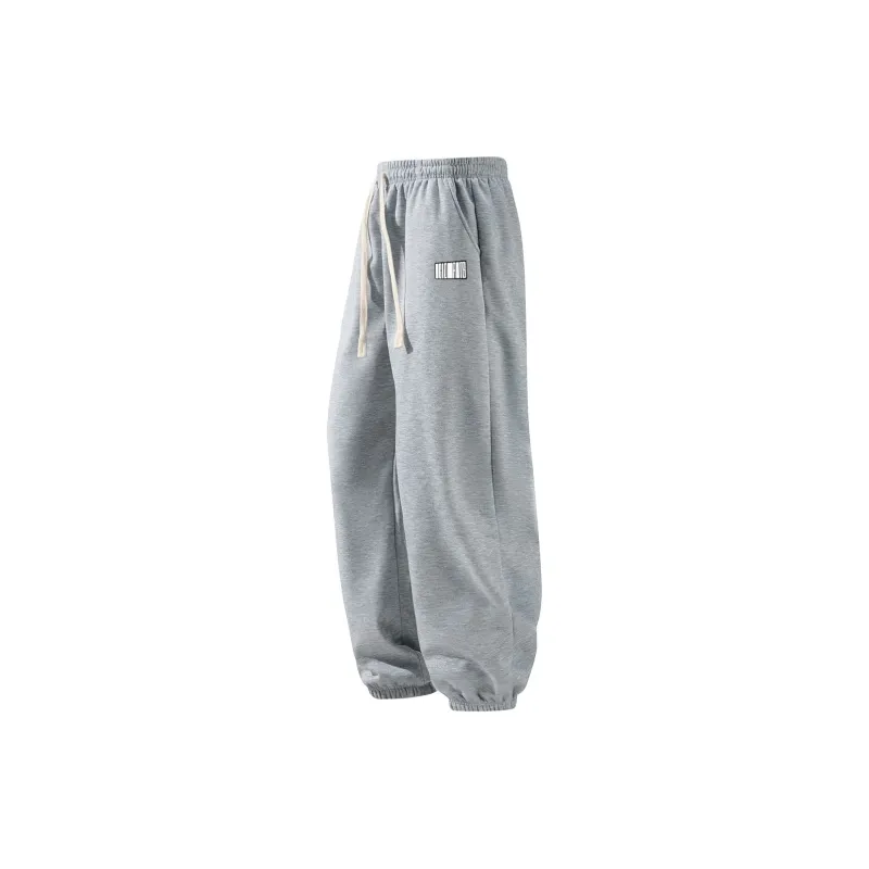 Small Columns Under The Sea Knitted Sports Pants Unisex-24
