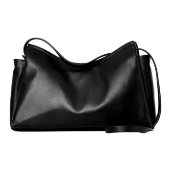 COS Leather Crossbody Bag Shoulder Bag Small Size Women's Black