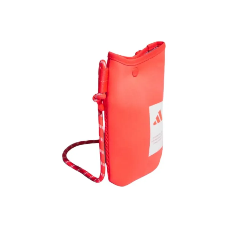 Adidas Recycled Polyester Shoulder Bag, Crossbody Bag Women's Bright Red-1