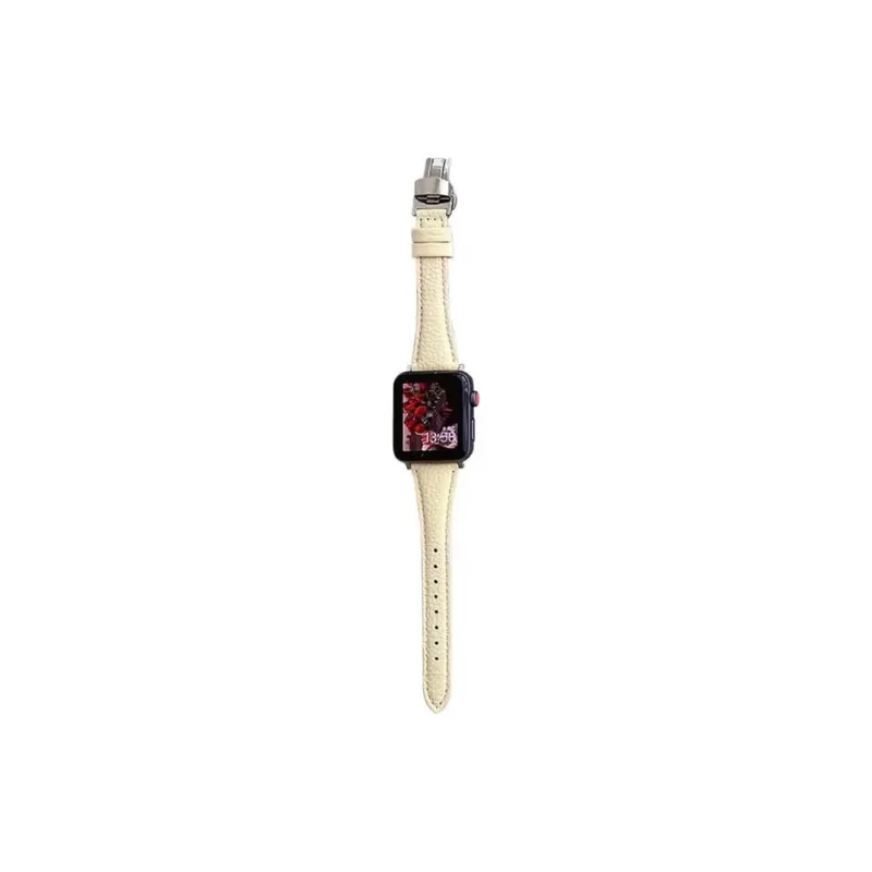 IWabcertoo Apple Compatibility Watch Band Genuine Leather Material-0