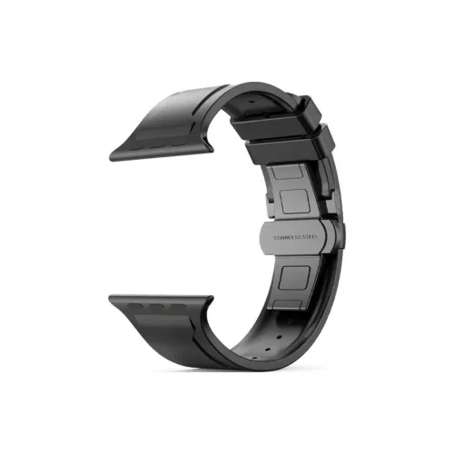 MSSM Watch Band Apple Compatibility Fluoroelastomer Material