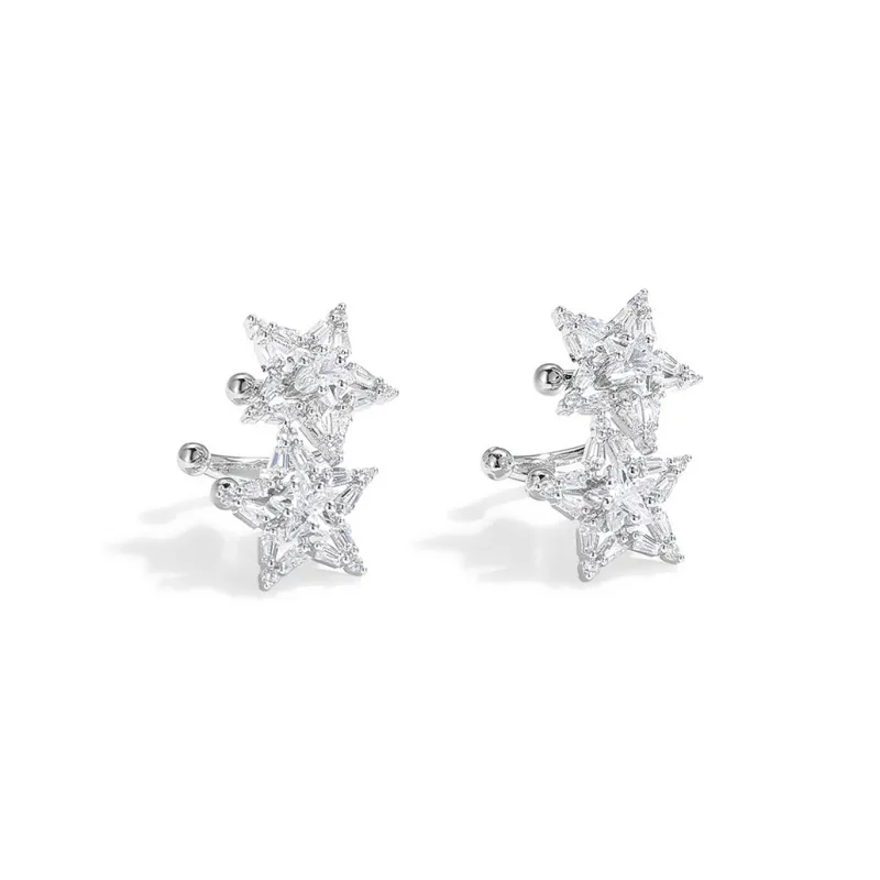 LOOK NICE Alloy Clip On Earrings Women's-1