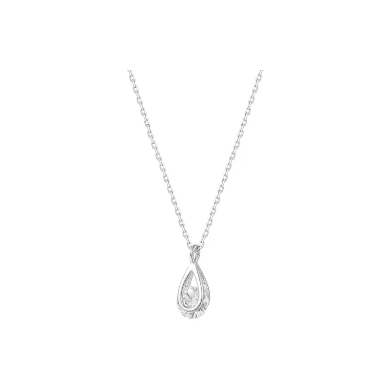 Golden Kite S925 Silver With Artificial Zircon Necklaces Women's-0