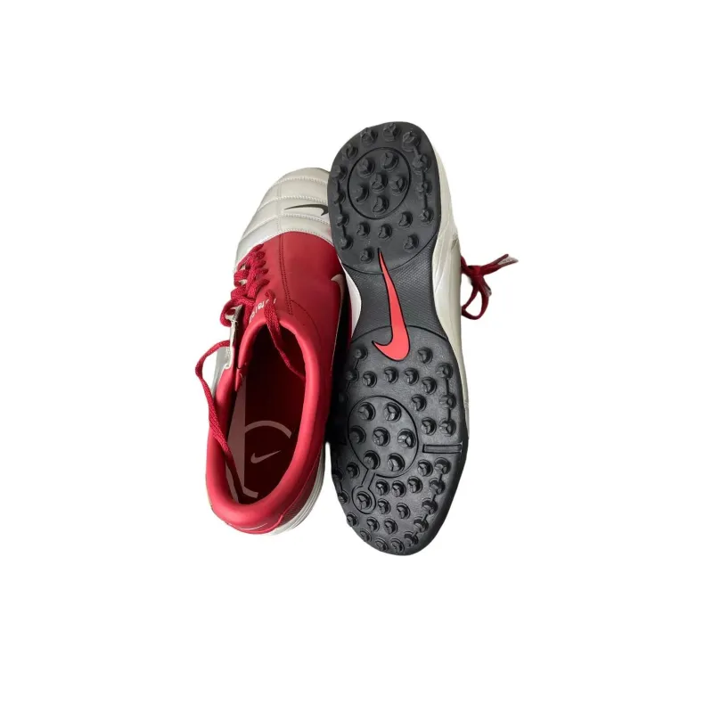 Nike Total 90 IIl Anti Slip Wear Resistant Soccer Shoes Men's Silver-3