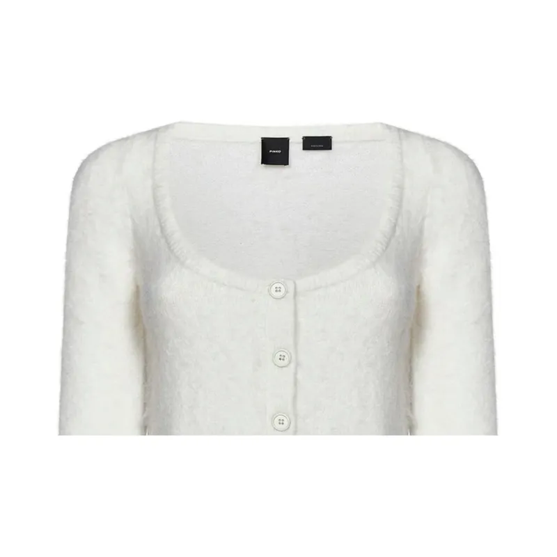 PINKO Colorpoint Cropped Cardigan-4