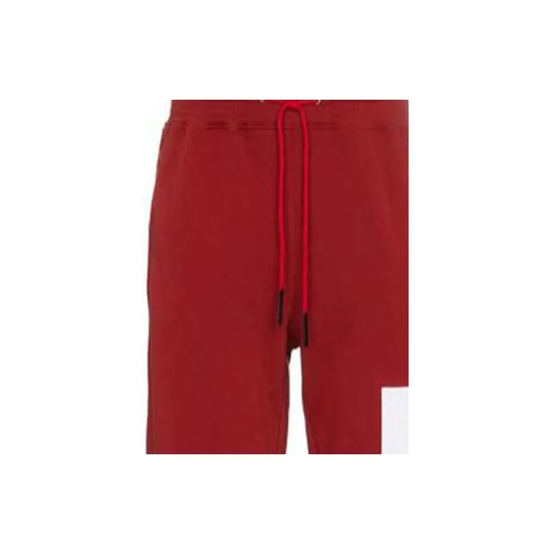 Givenchy Knitted Sweatpants Men Red-4